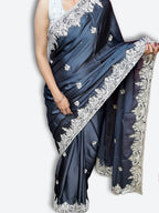 Midnight Regal Opulent Elegance Saree