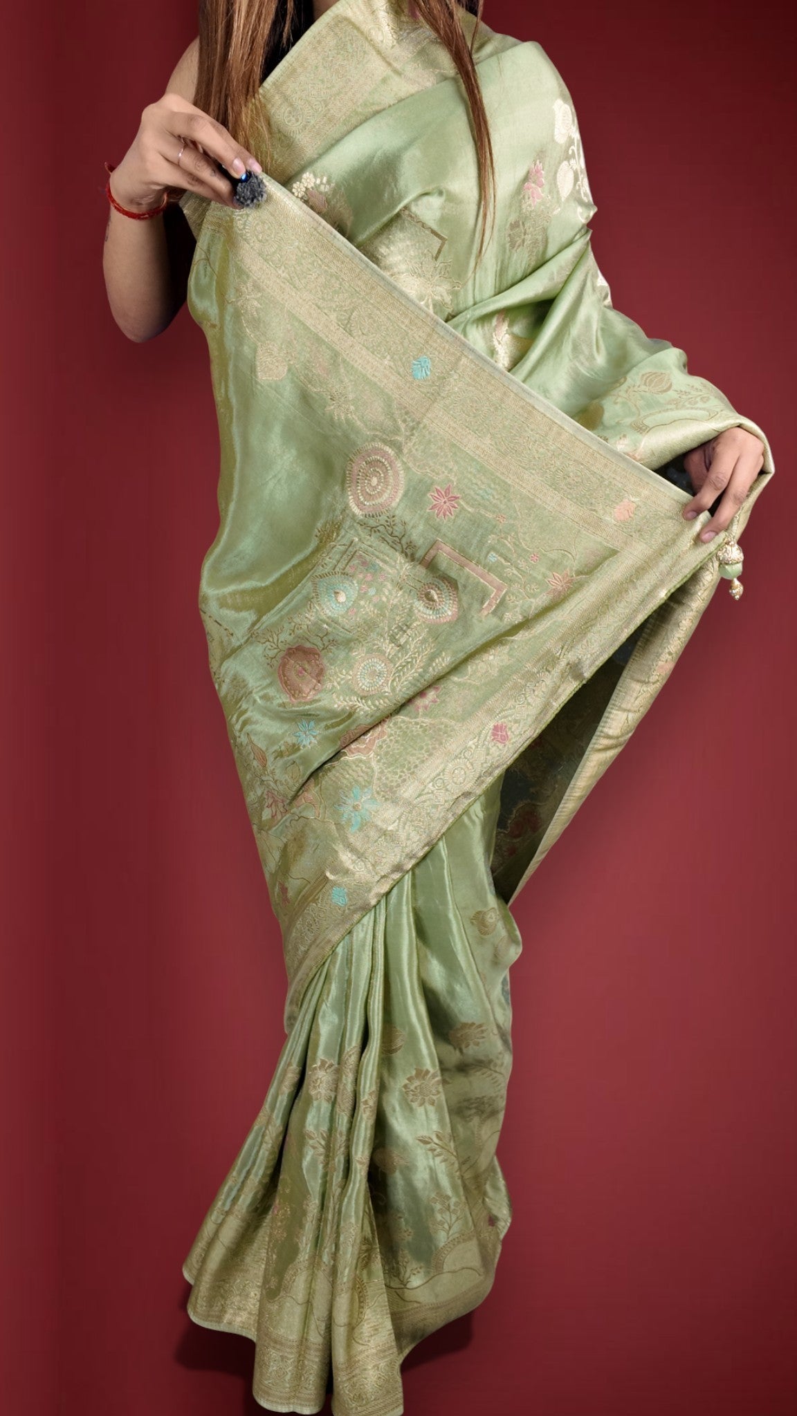 Jade Regal Heritage Luxe Saree