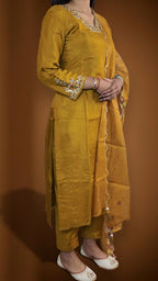 Saffron Regal Exquisite Elegance Suit