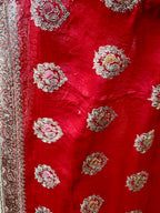 Crimson Regal Exquisite Heritage Saree