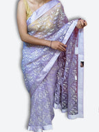 Orchid Ethereal Radiant Glamour Saree