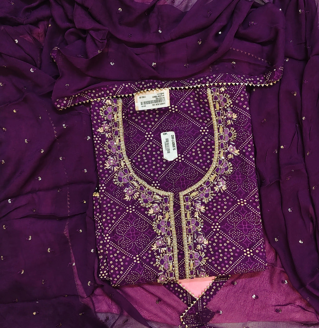 Amethyst Regal Exquisite Glamour Suit