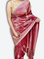 Bordeaux Radiant Opulent Charm Saree