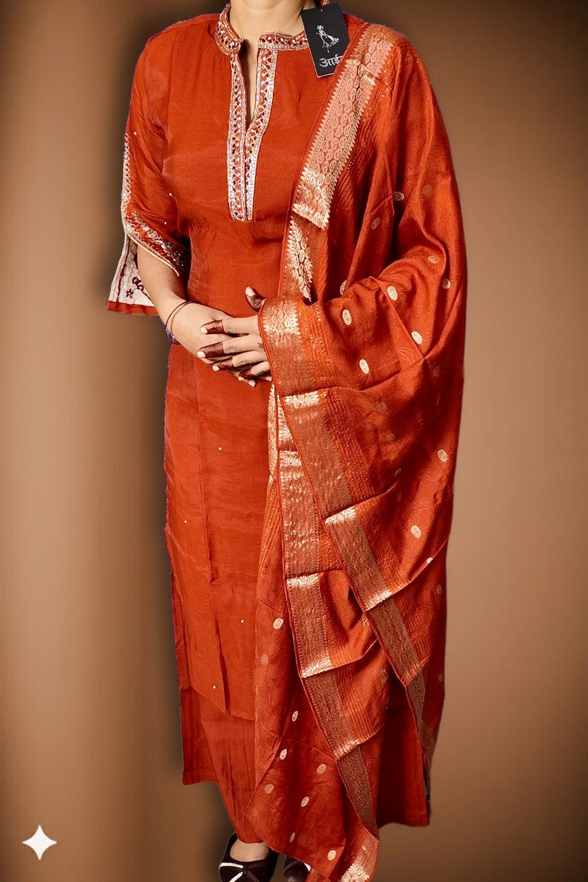 Copper Regal Opulent Heritage Suit