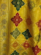 Saffron Regal Opulent Heritage Saree