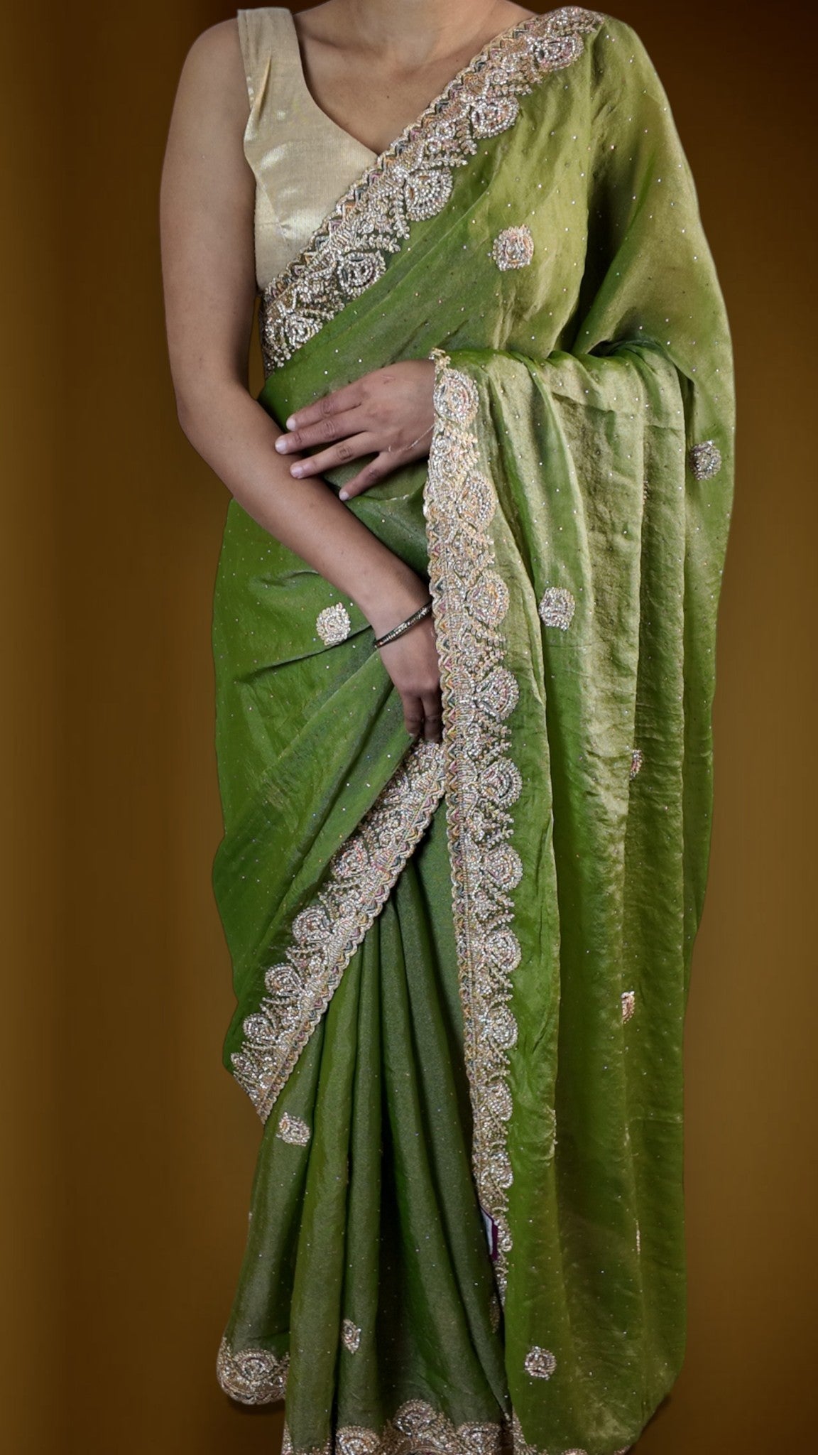 Emerald Regal Exquisite Heritage Saree