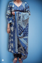 Sapphire Timeless Elegance Aura Suit