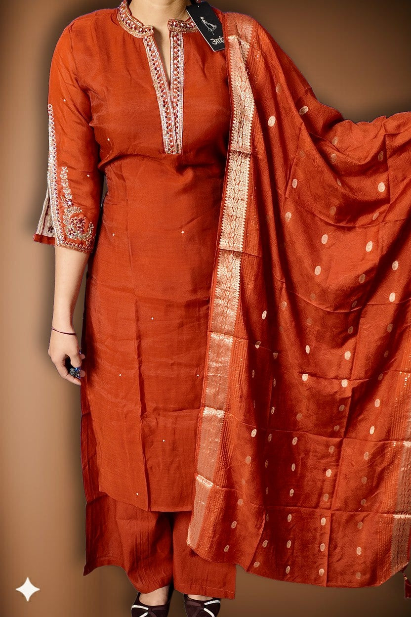 Copper Regal Opulent Heritage Suit