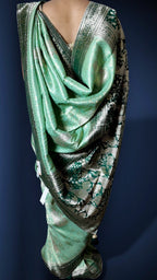 Mint Regal Timeless Elegance Saree