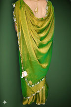 Emerald Radiant Opulent Elegance Saree
