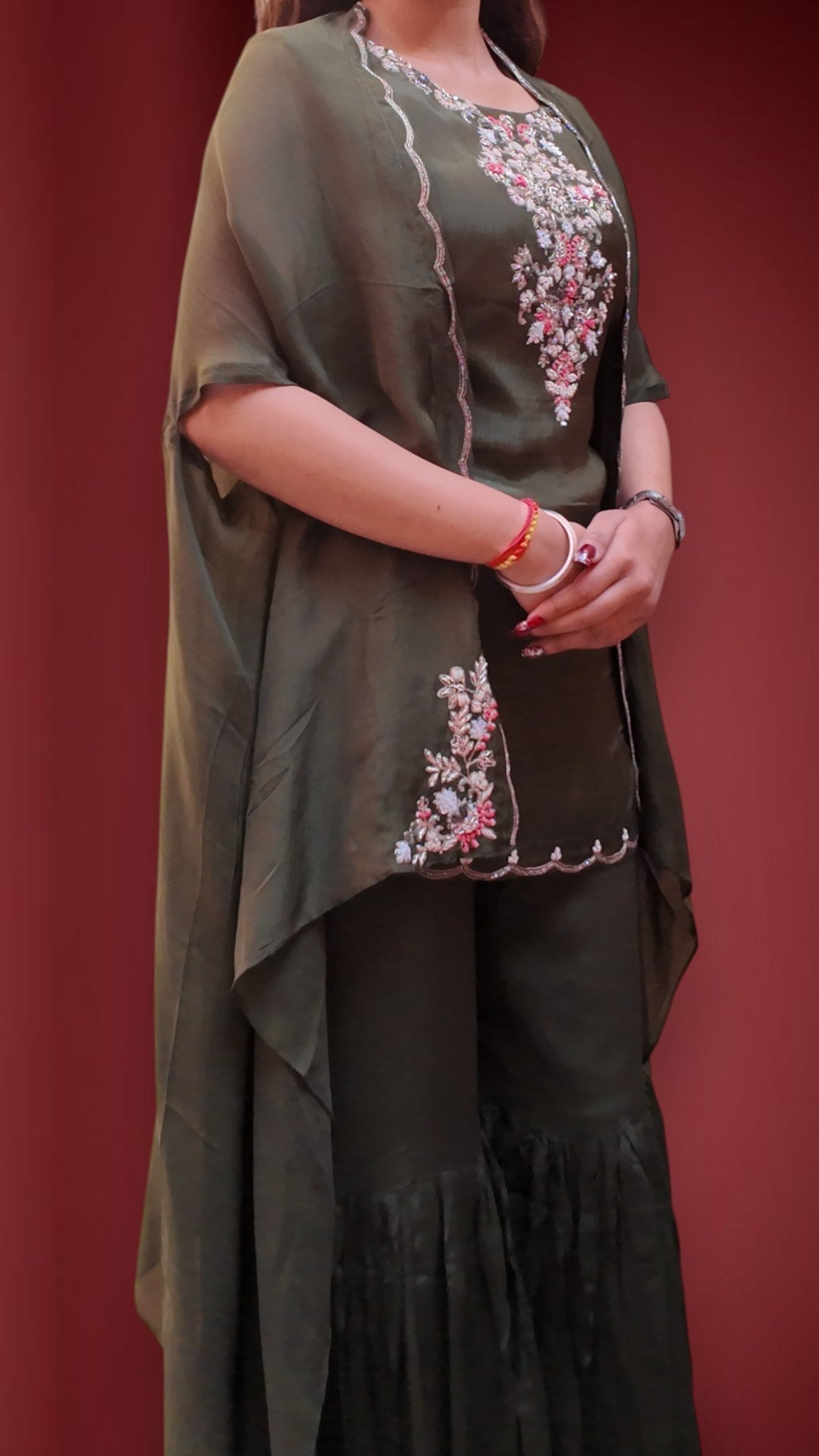 Emerald Regal Couture Charm Suit