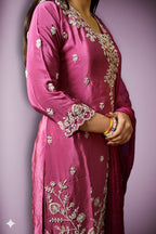 Fuchsia Regal Exquisite Elegance Suit