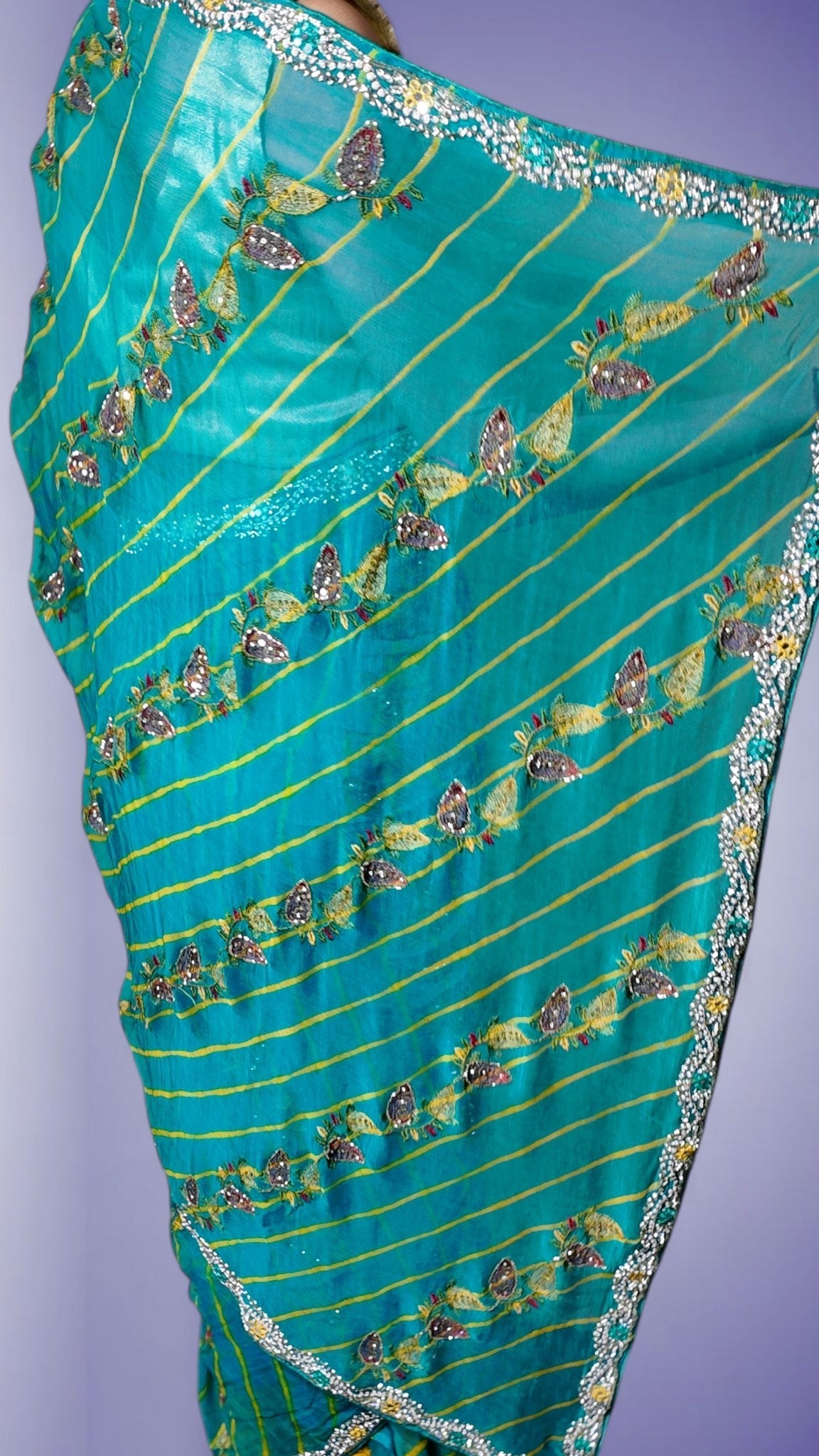 Jade Regal Exquisite Charm Saree