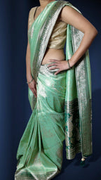 Mint Regal Timeless Elegance Saree