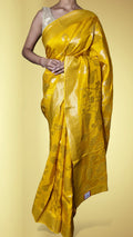 Saffron Regal Opulent Heritage Saree