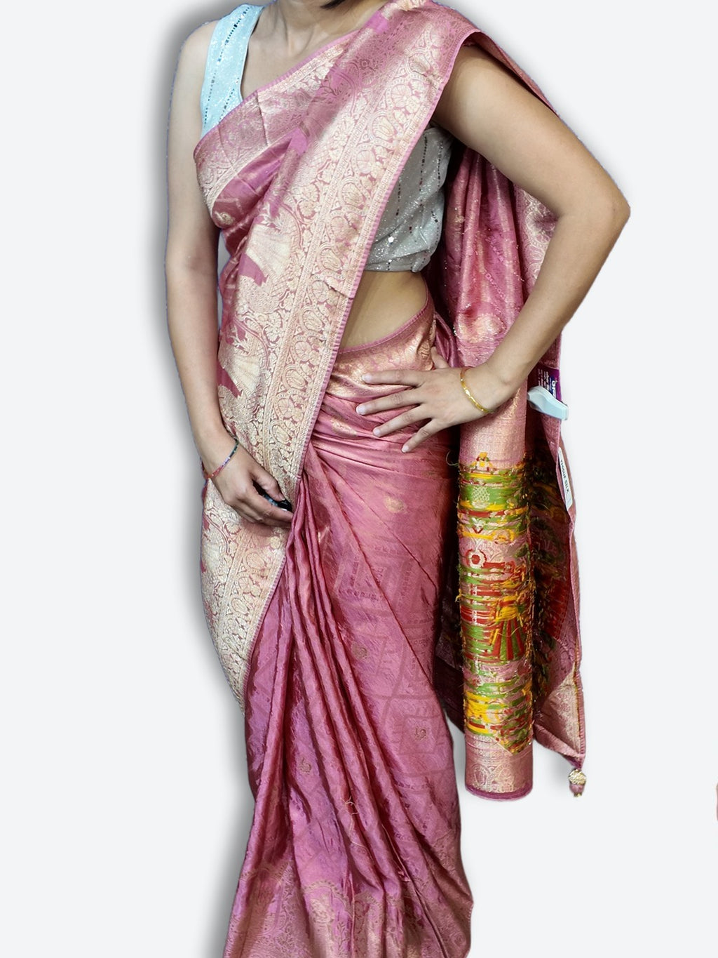 Rose Majestic Couture Bloom Saree