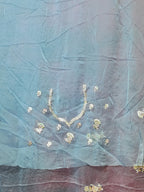 Azure Ethereal Regal Elegance Saree