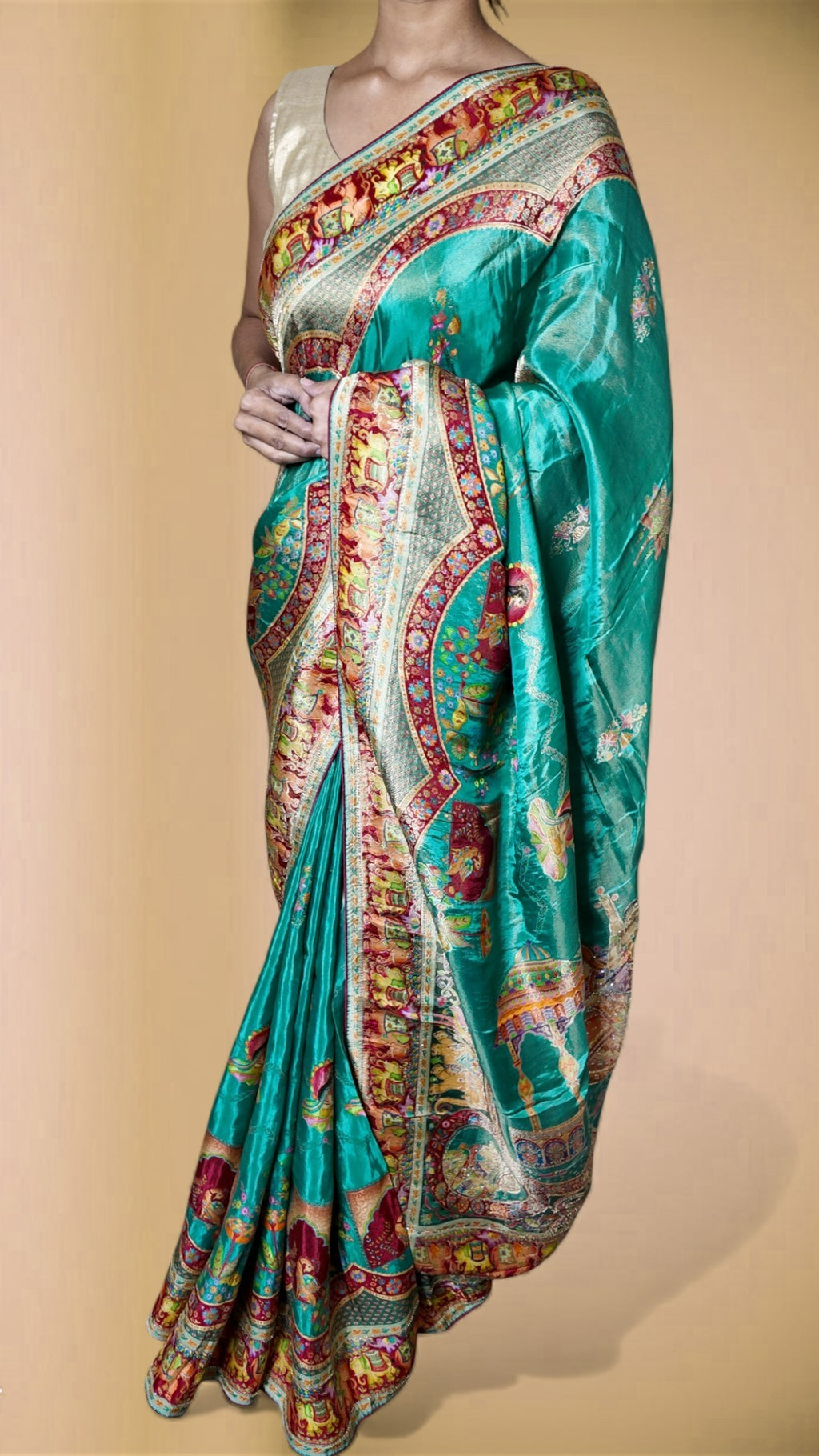 Jade Regal Heritage Luxe Saree