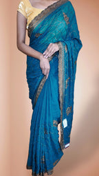 Sapphire Regal Opulent Elegance Saree