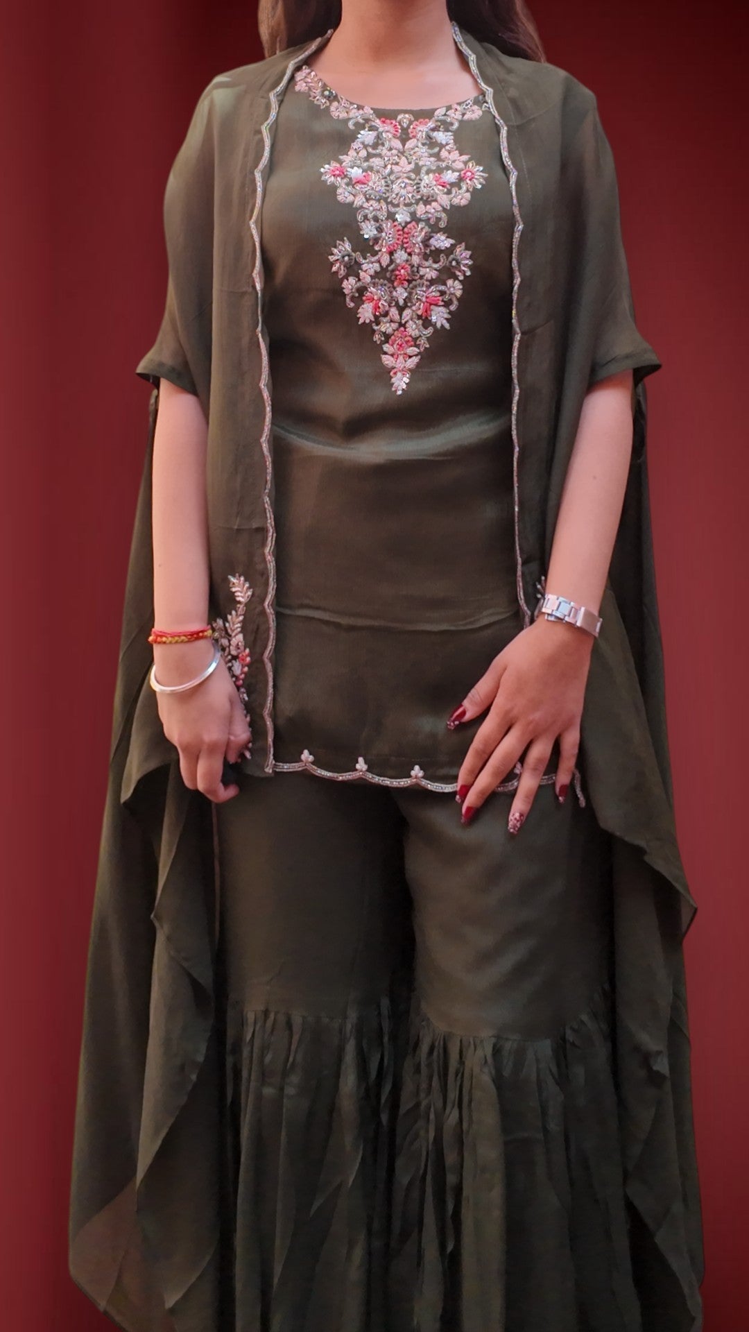 Emerald Regal Couture Charm Suit