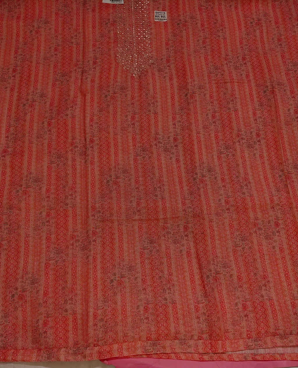 Coral Radiant Majestic Couture Suit