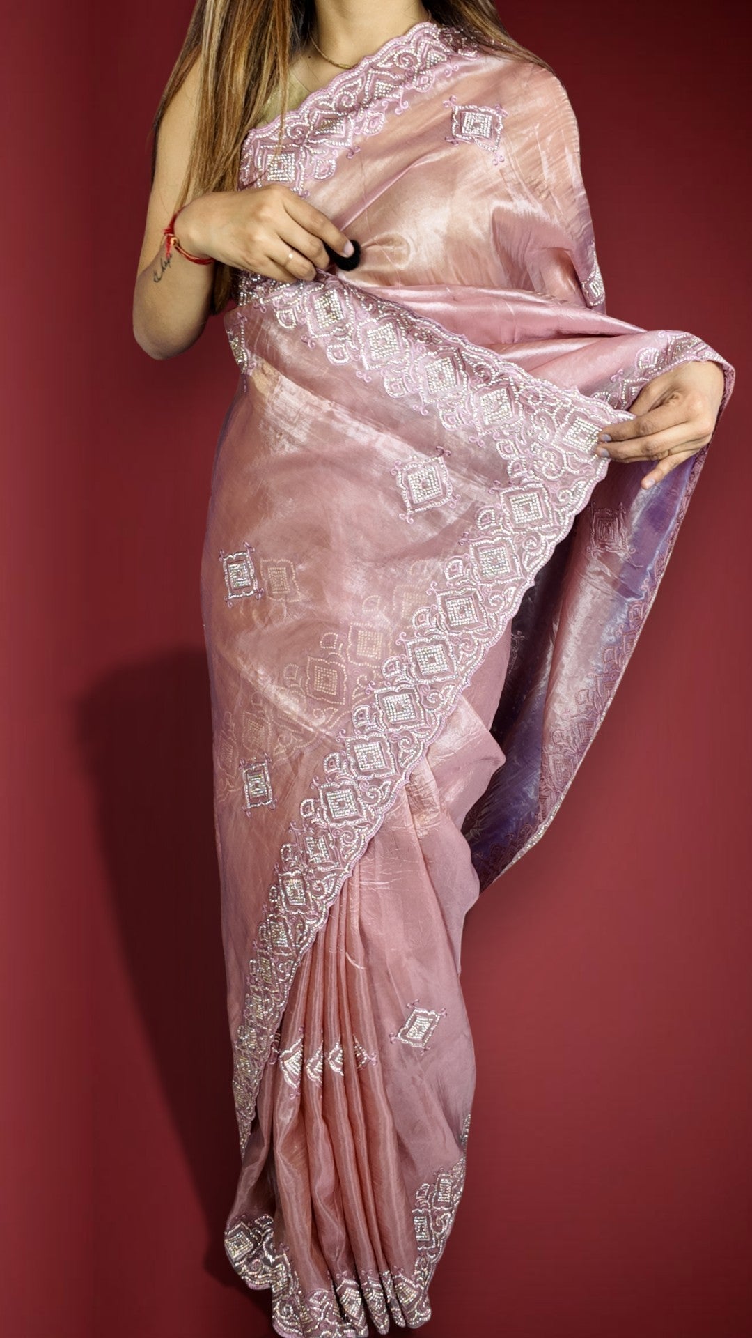 Blush Timeless Exquisite Couture Saree