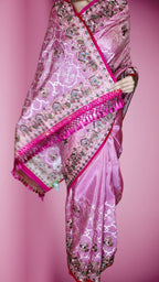 Blush Regal Opulent Couture Saree