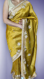 Saffron Regal Opulent Heritage Saree