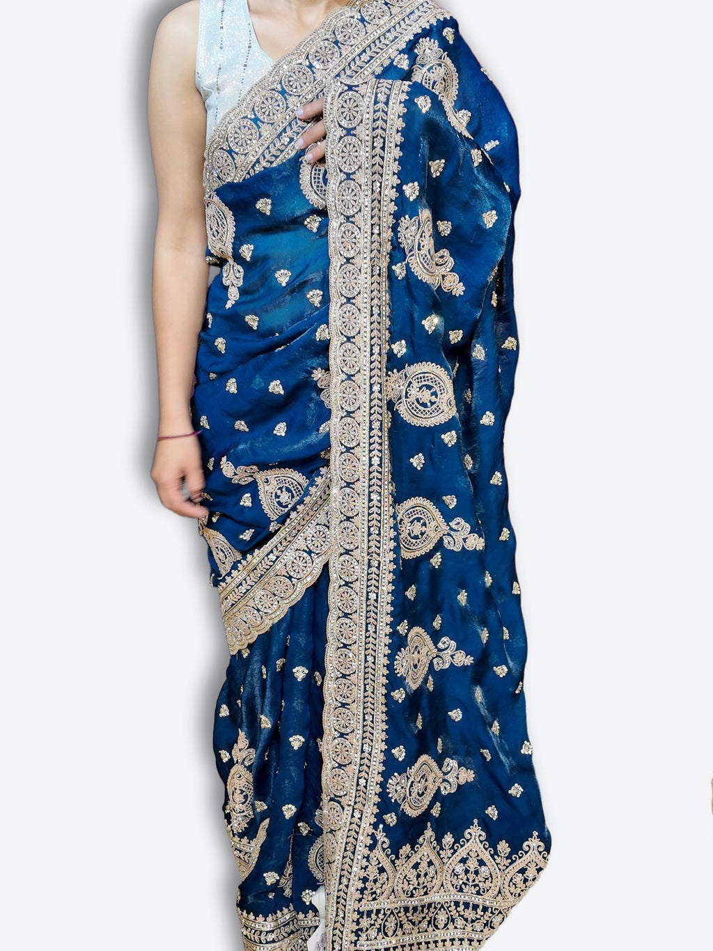 Saffron Regal Exquisite Heritage Saree