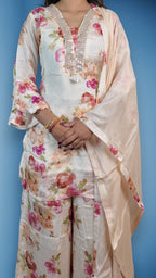 Ivory Ethereal Bloom Elegance Suit