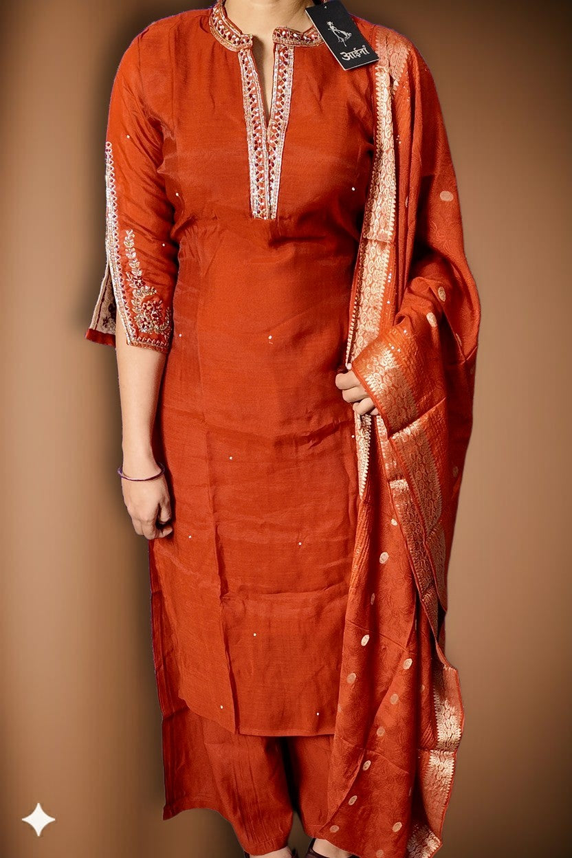 Copper Regal Opulent Heritage Suit
