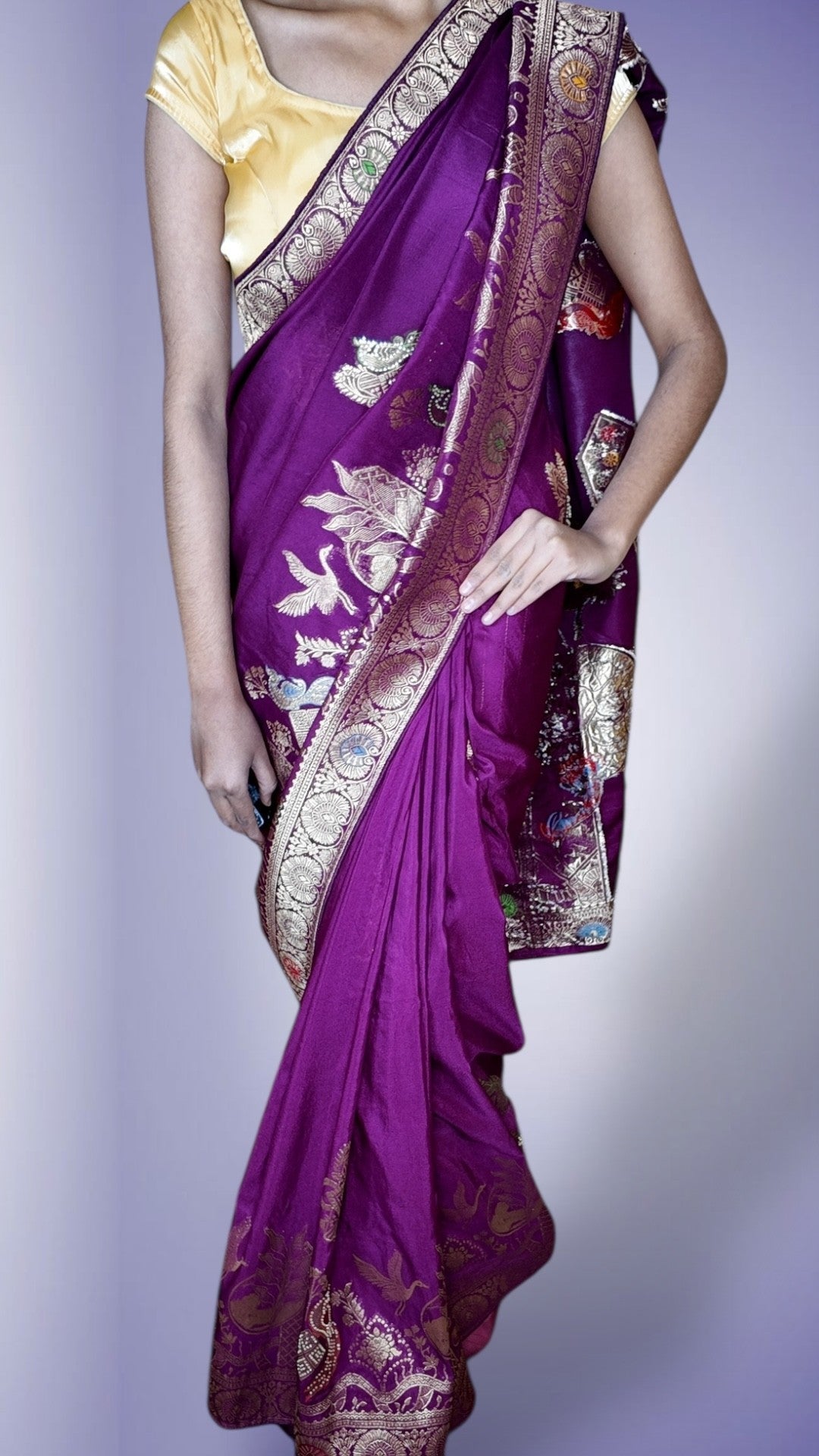 Orchid Regal Heritage Luxe Saree