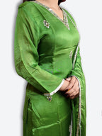 Emerald Regal Opulent Graceful Suit