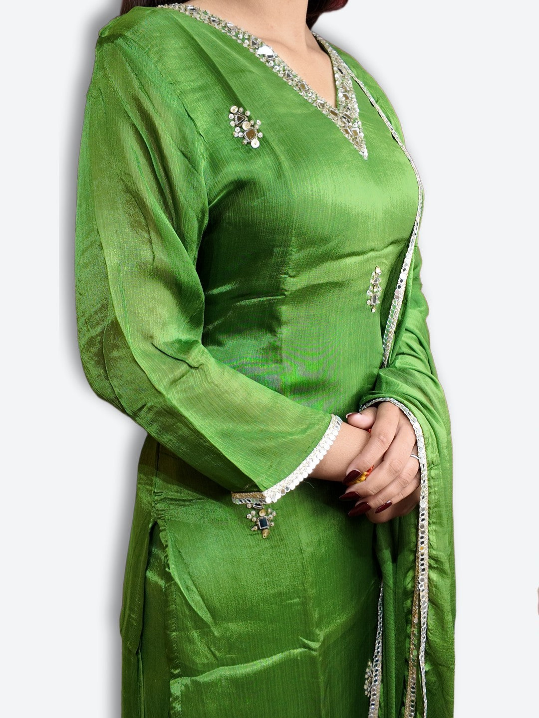 Emerald Regal Opulent Graceful Suit