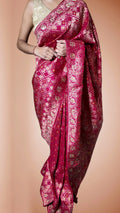 Fuchsia Regal Heritage Luxe Saree