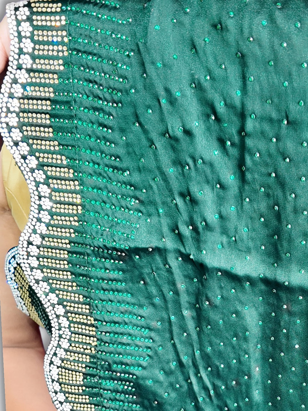 Emerald Regal Radiant Couture Saree