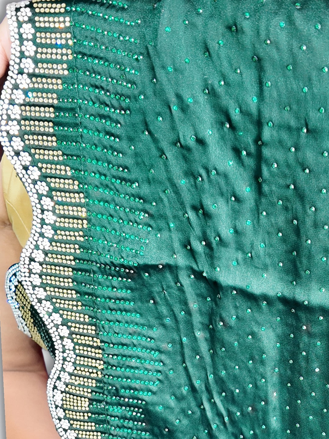 Emerald Regal Radiant Couture Saree