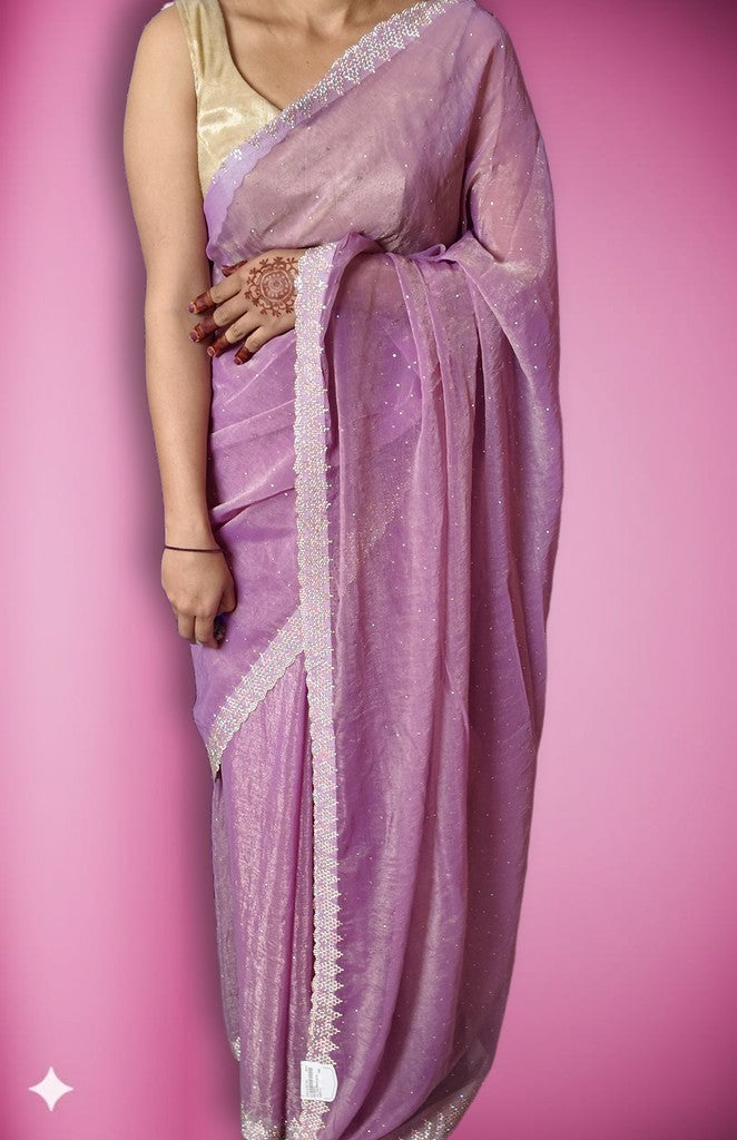 Orchid Ethereal Glamour Charm Saree