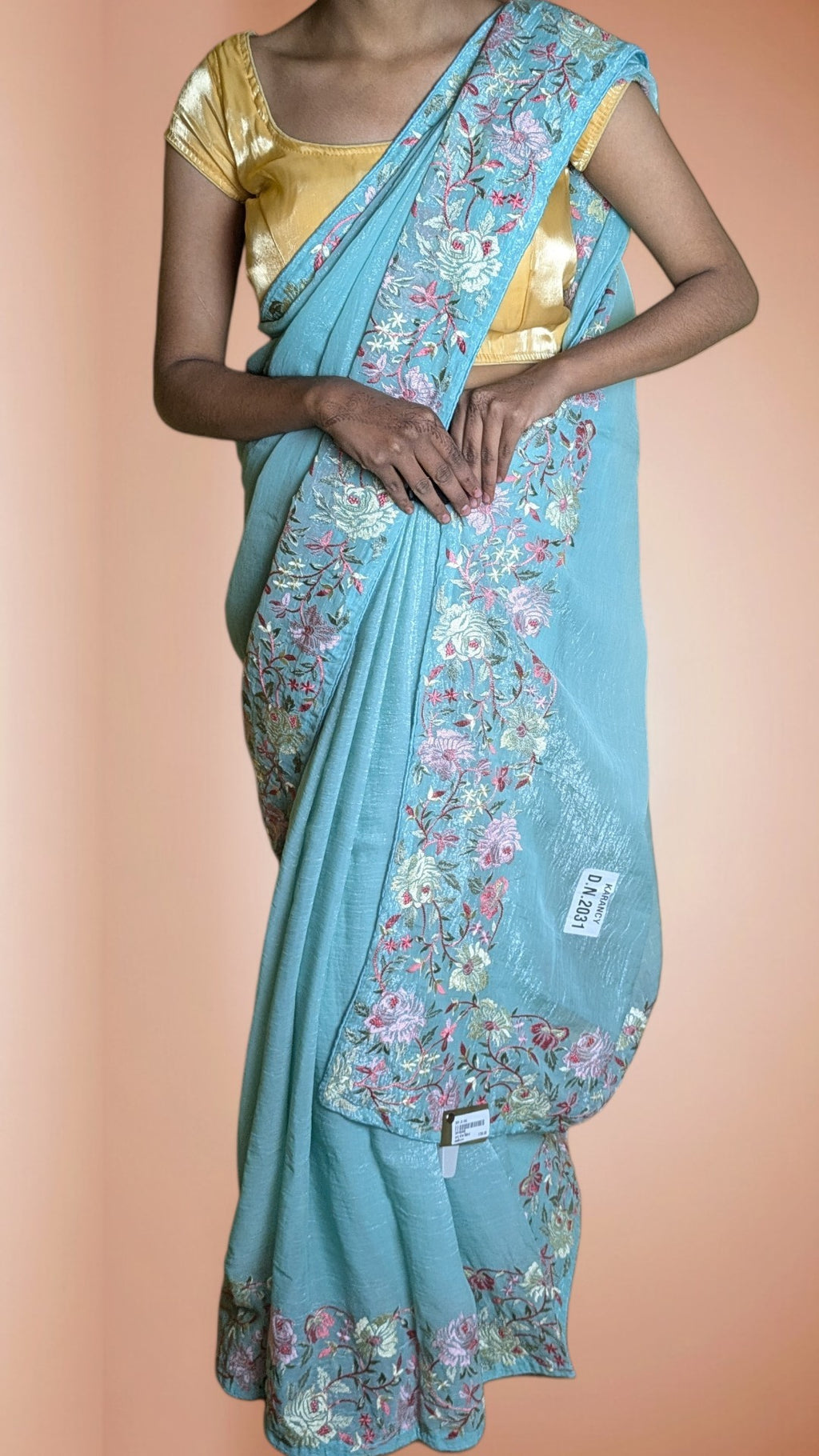 Jade Ethereal Regal Elegance Saree