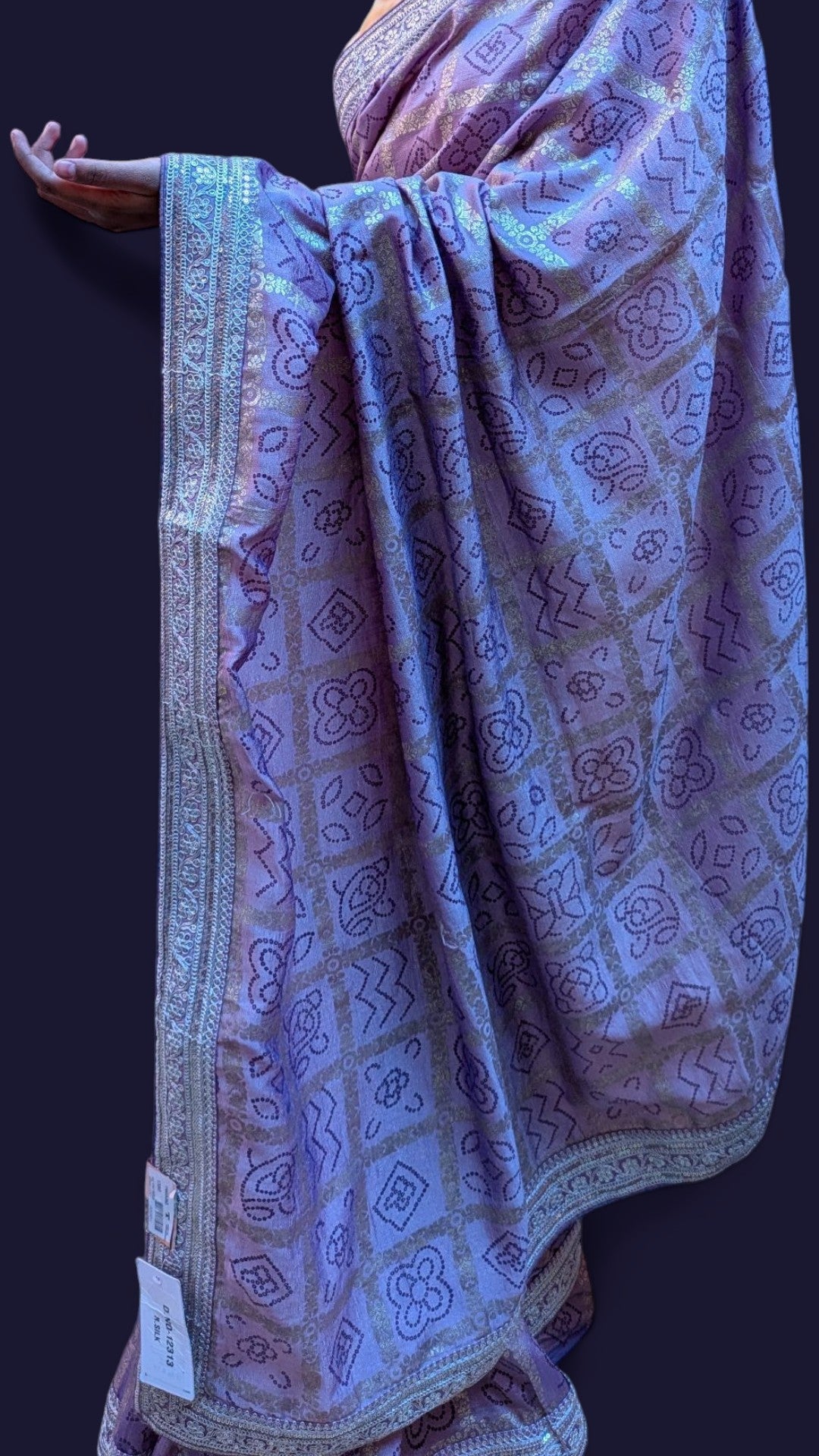 Orchid Regal Opulent Essence Saree