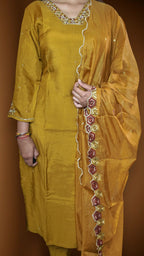 Saffron Regal Exquisite Elegance Suit