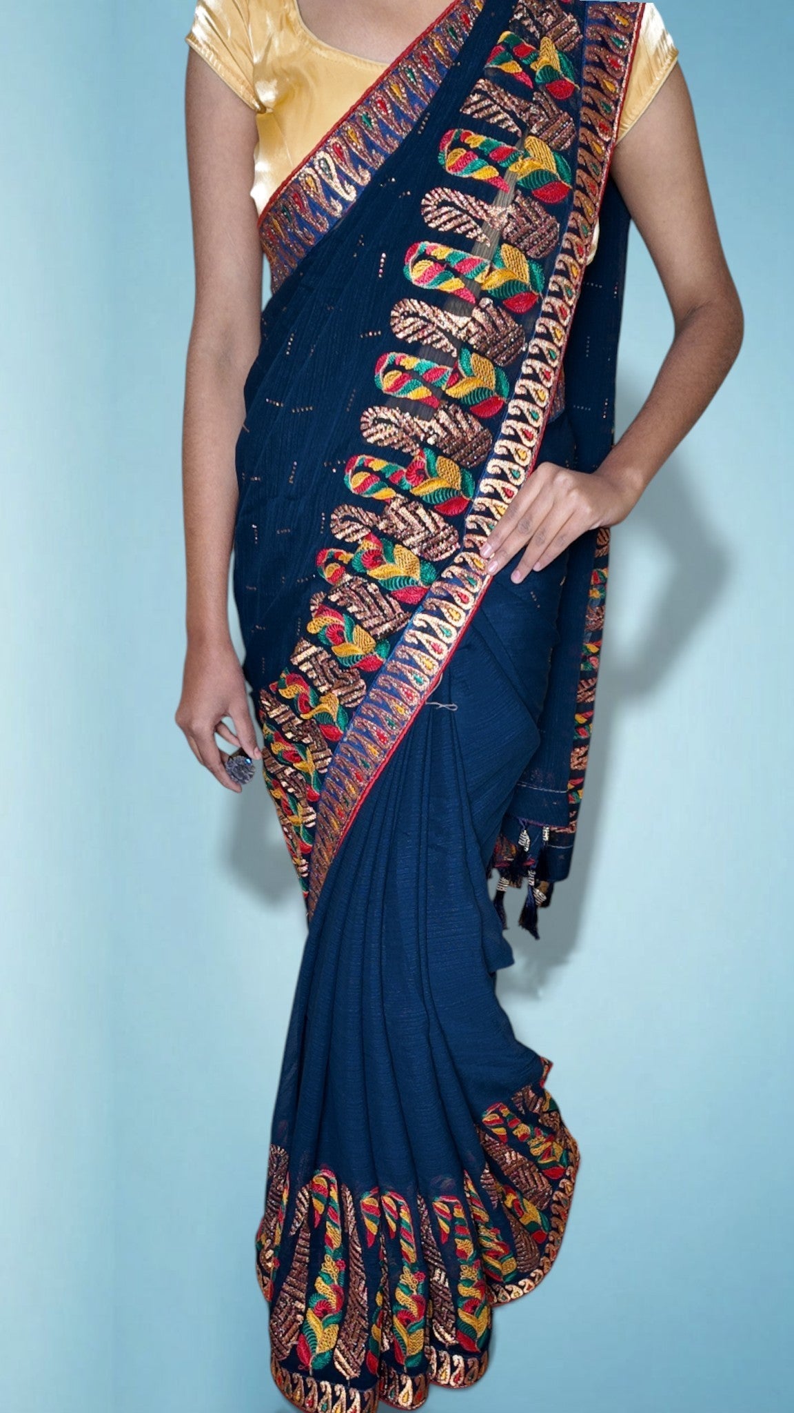 Sapphire Regal Opulent Heritage Saree
