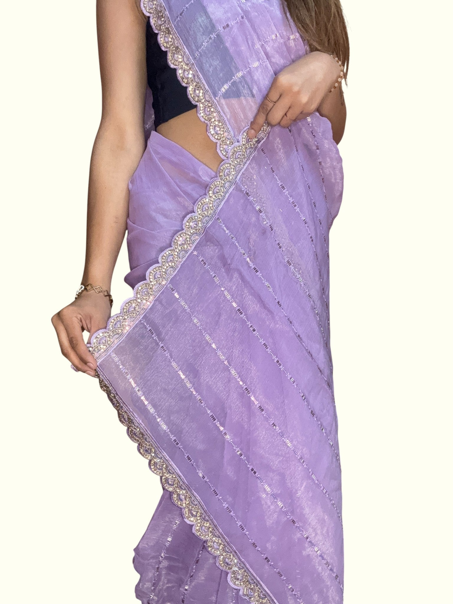 Orchid Ethereal Regal Charm Saree