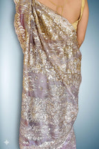 Orchid Regal Opulent Couture Saree