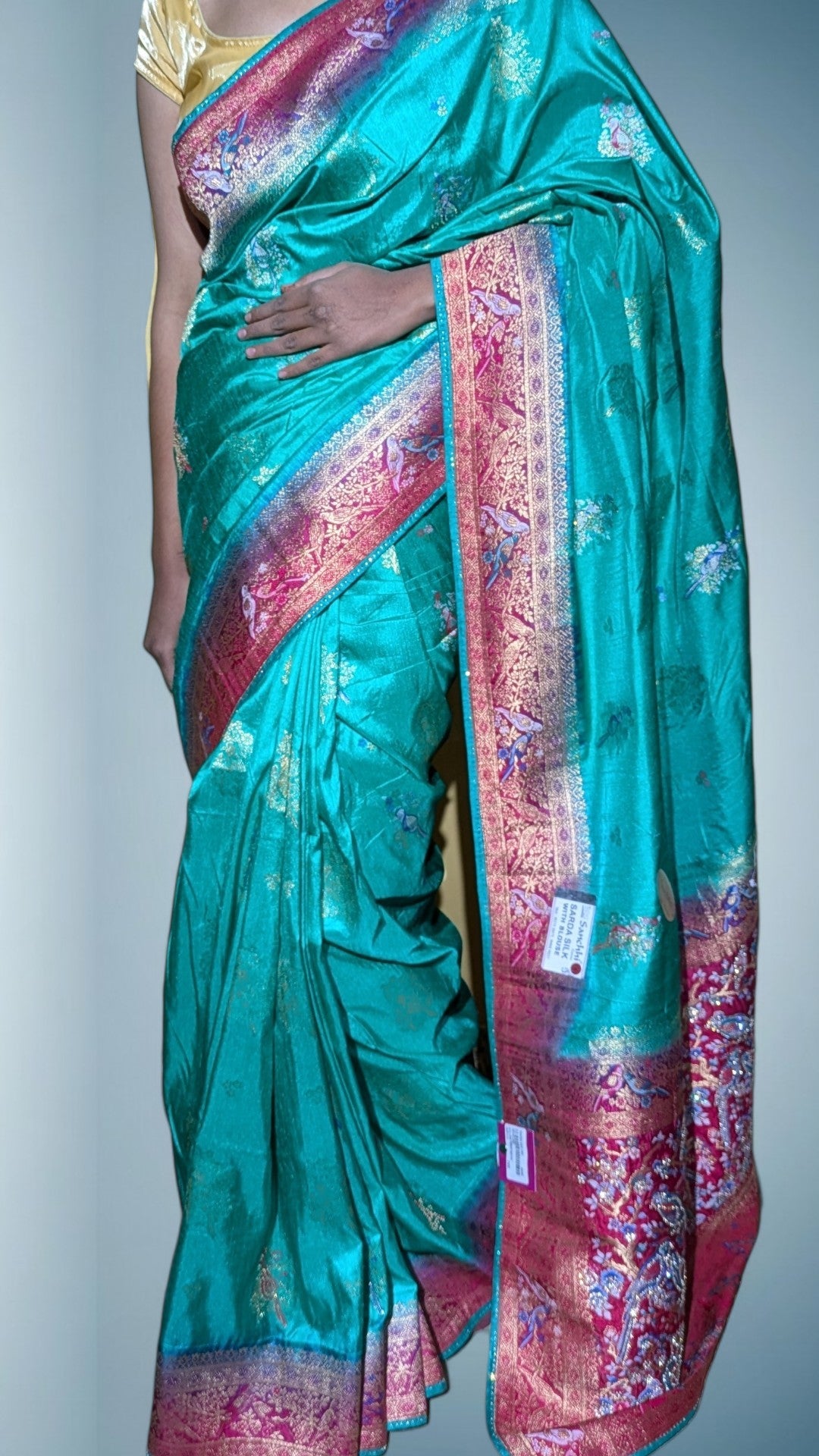 Jade Regal Opulent Heritage Saree