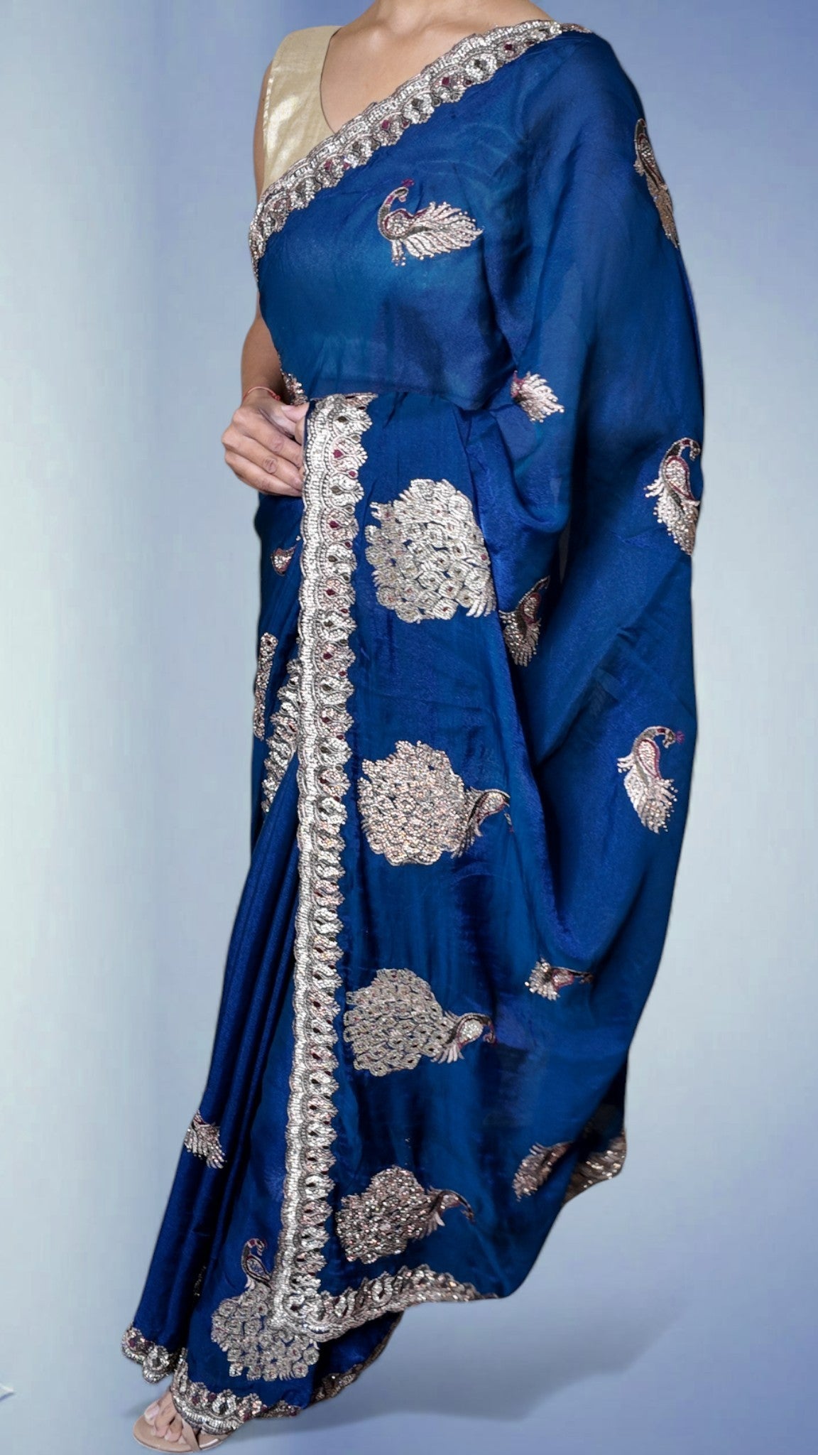 Sapphire Regal Opulent Heritage Saree