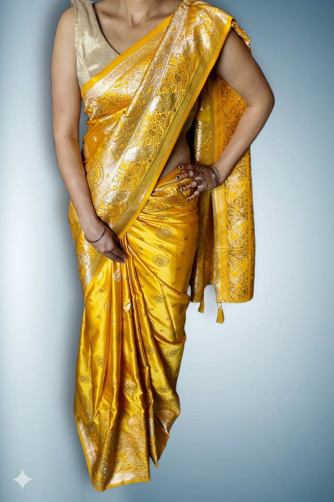 Saffron Royal Opulent Heritage Saree
