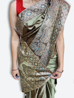 Sage Opulent Heritage Elegance Saree