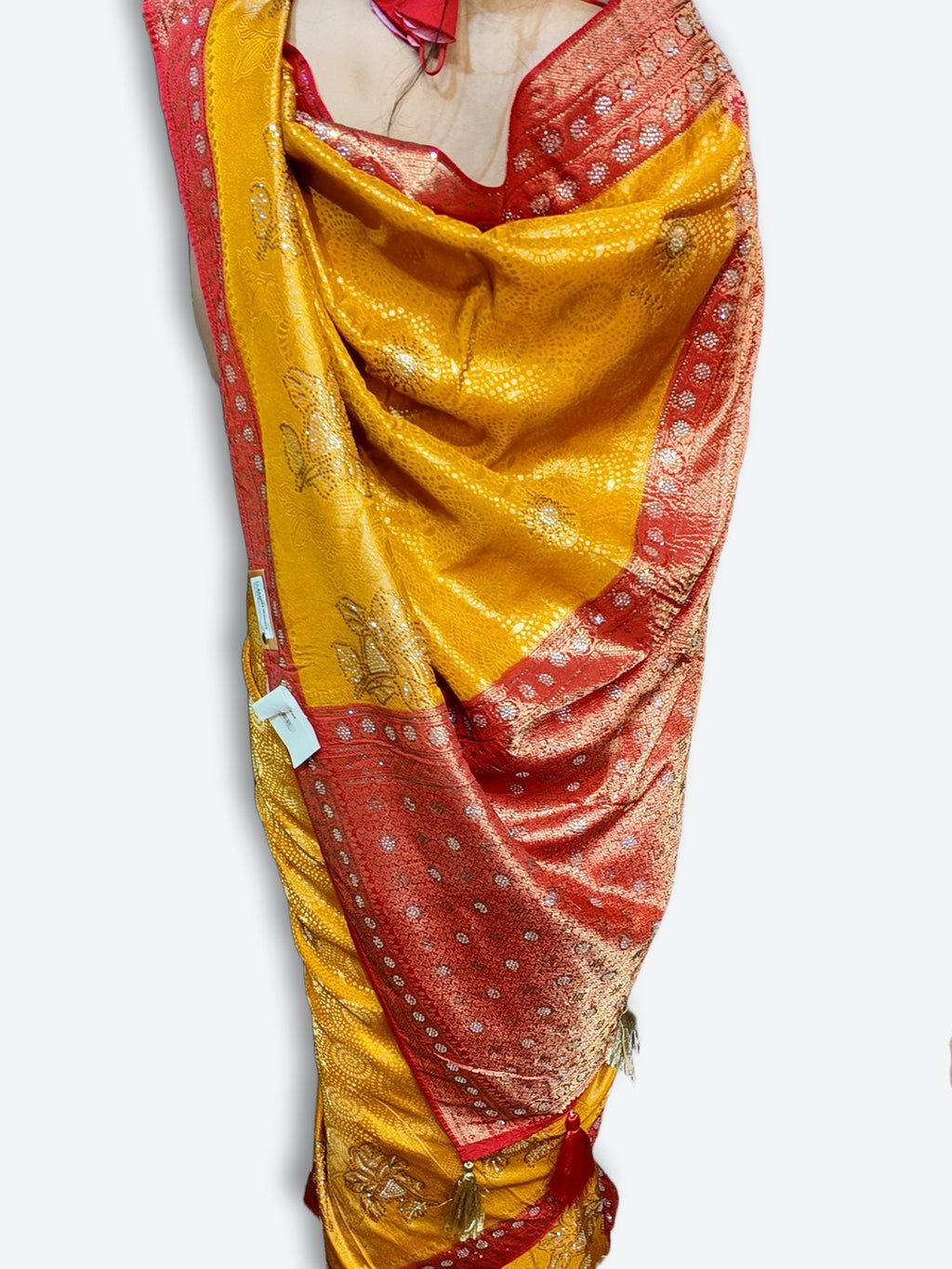 Saffron Regal Heritage Luxe Saree