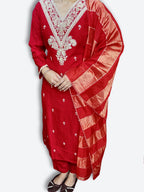 Crimson Regal Opulent Elegance Suit